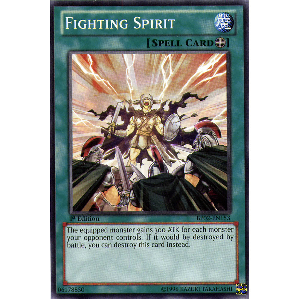 Fighting Spirit BP02-EN153 Yu-Gi-Oh! Card from the Battle Pack 2: War of the Giants Set