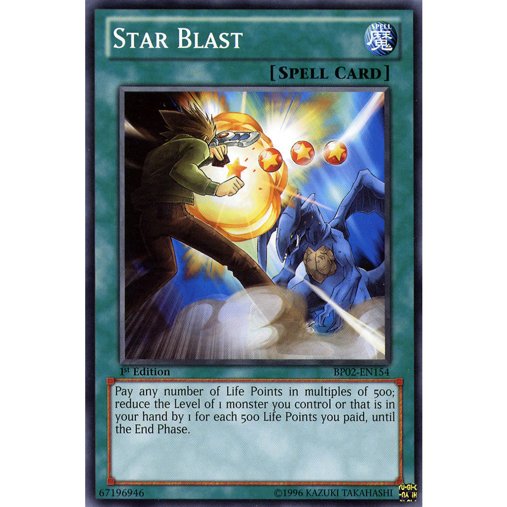 Star Blast BP02-EN154 Yu-Gi-Oh! Card from the Battle Pack 2: War of the Giants Set