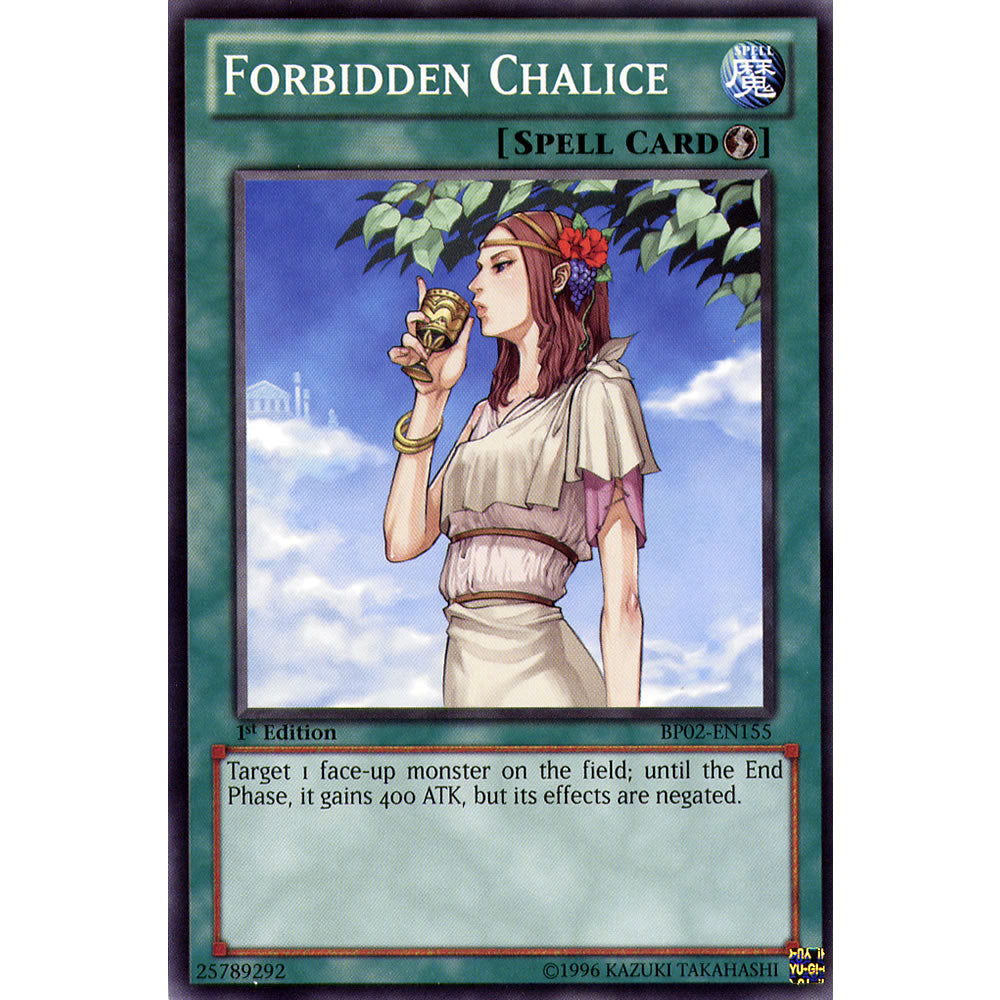 Forbidden Chalice BP02-EN155 Yu-Gi-Oh! Card from the Battle Pack 2: War of the Giants Set