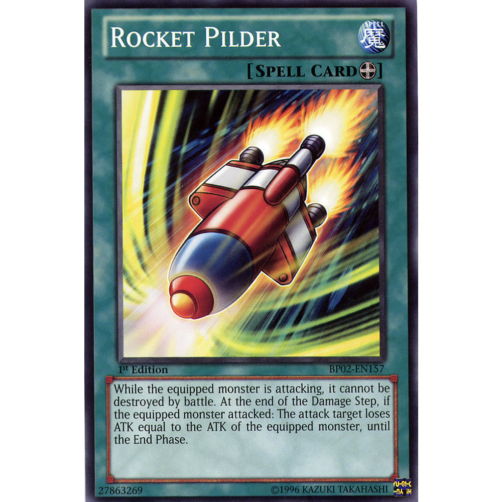 Rocket Pilder BP02-EN157 Yu-Gi-Oh! Card from the Battle Pack 2: War of the Giants Set