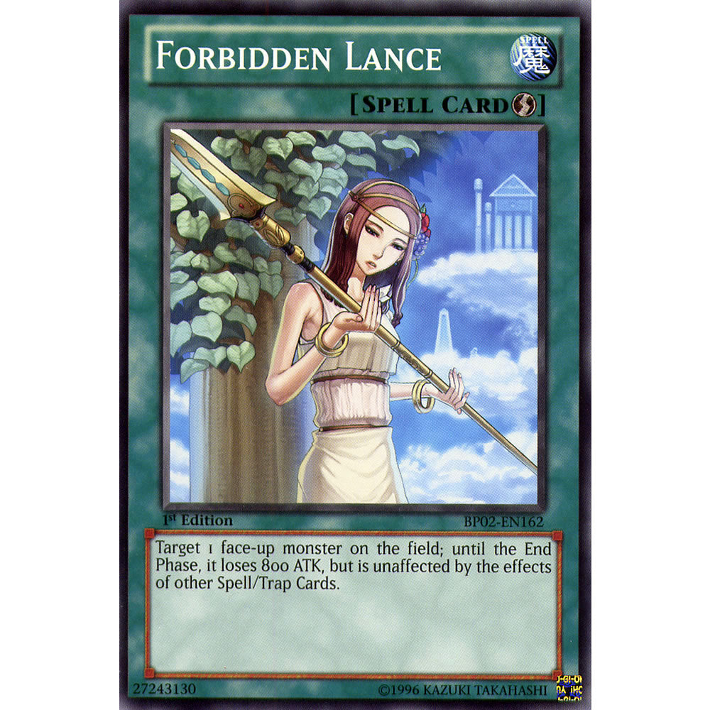 Forbidden Lance BP02-EN162 Yu-Gi-Oh! Card from the Battle Pack 2: War of the Giants Set