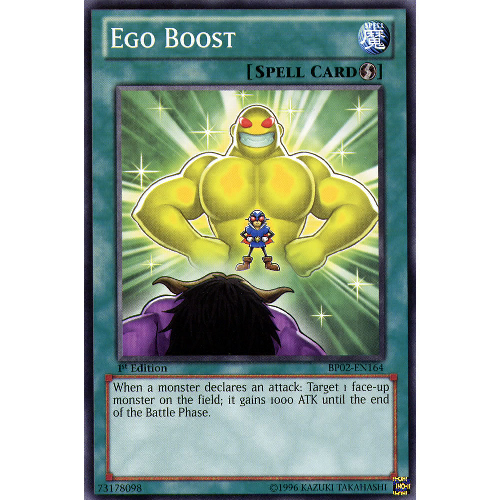 Ego Boost BP02-EN164 Yu-Gi-Oh! Card from the Battle Pack 2: War of the Giants Set