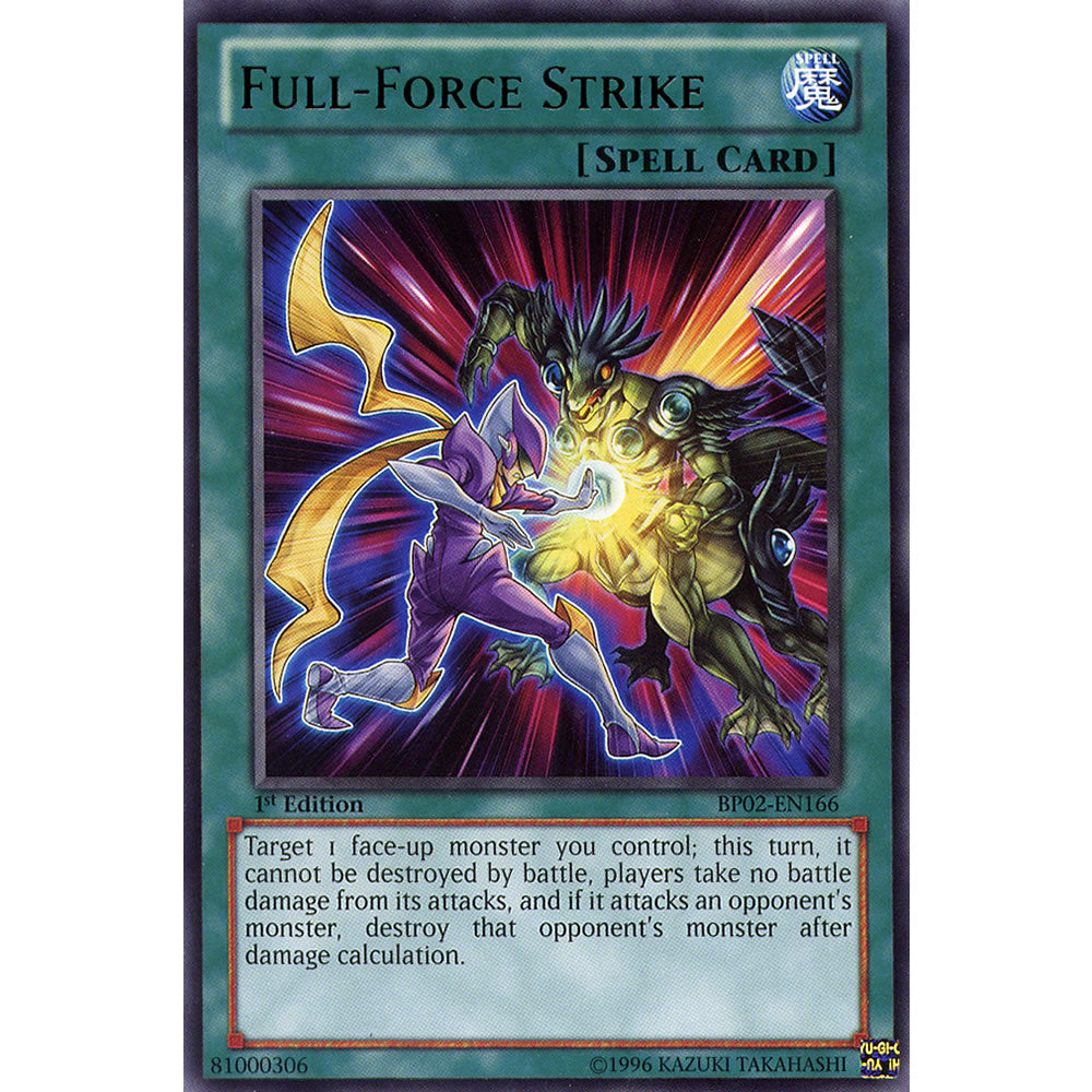 Full-Force Strike BP02-EN166 Yu-Gi-Oh! Card from the Battle Pack 2: War of the Giants Set
