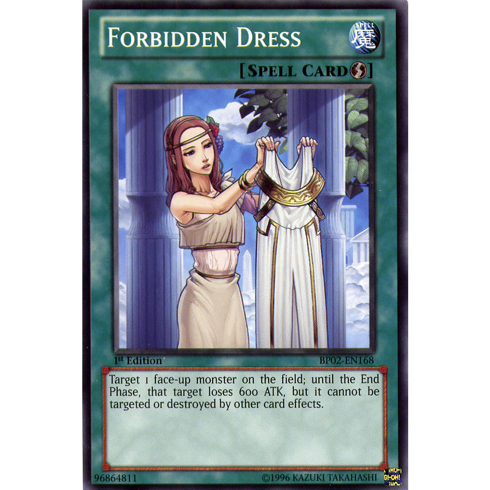 Forbidden Dress BP02-EN168 Yu-Gi-Oh! Card from the Battle Pack 2: War of the Giants Set