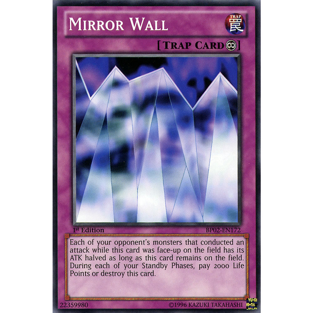 Mirror Wall BP02-EN172 Yu-Gi-Oh! Card from the Battle Pack 2: War of the Giants Set