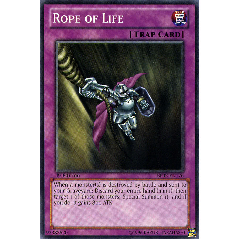 Rope of Life BP02-EN176 Yu-Gi-Oh! Card from the Battle Pack 2: War of the Giants Set