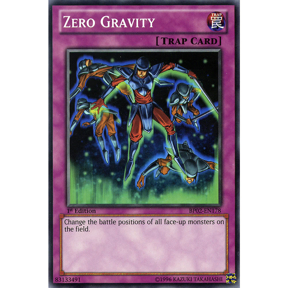 Zero Gravity BP02-EN178 Yu-Gi-Oh! Card from the Battle Pack 2: War of the Giants Set