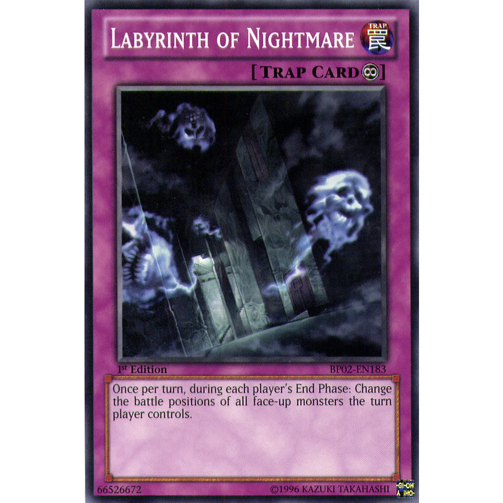 Labyrinth of Nightmare BP02-EN183 Yu-Gi-Oh! Card from the Battle Pack 2: War of the Giants Set
