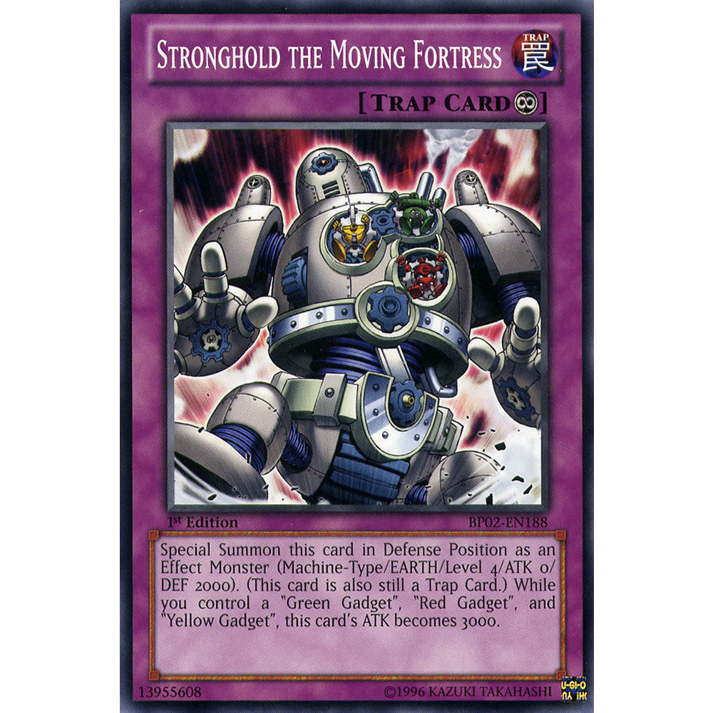 Stronghold the Moving Fortress BP02-EN188 Yu-Gi-Oh! Card from the Battle Pack 2: War of the Giants Set