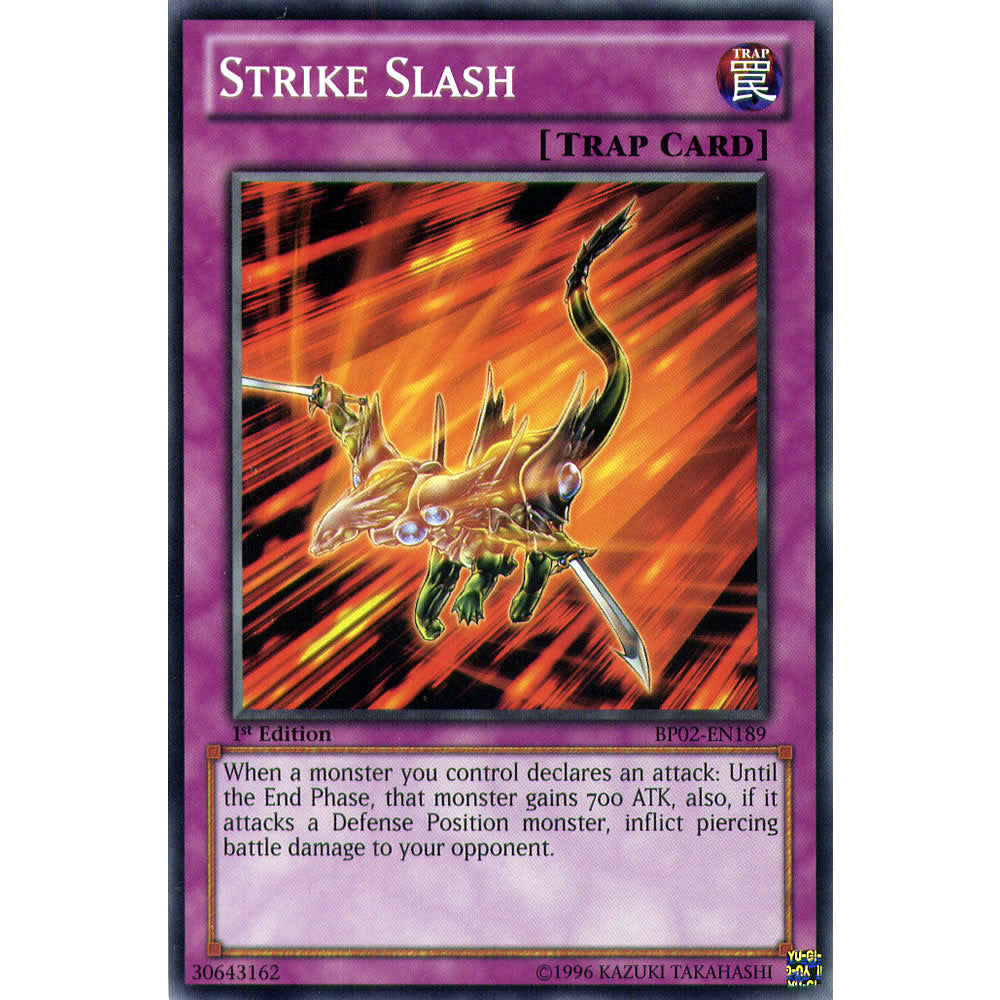 Strike Slash BP02-EN189 Yu-Gi-Oh! Card from the Battle Pack 2: War of the Giants Set