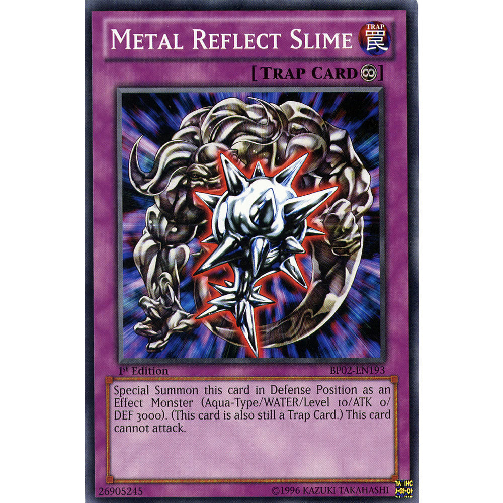 Metal Reflect Slime BP02-EN193 Yu-Gi-Oh! Card from the Battle Pack 2: War of the Giants Set