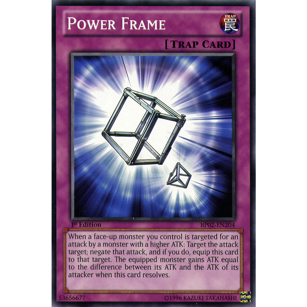 Power Frame BP02-EN204 Yu-Gi-Oh! Card from the Battle Pack 2: War of the Giants Set