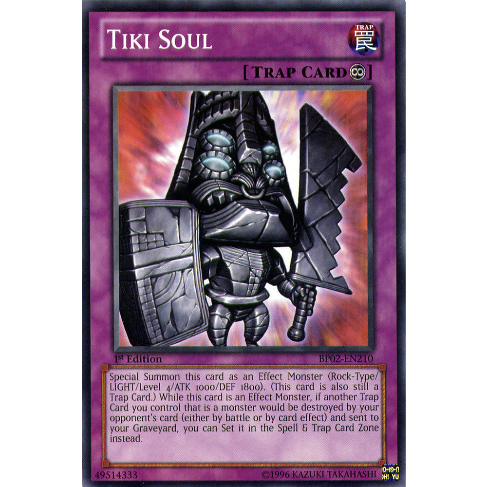 Tiki Soul BP02-EN210 Yu-Gi-Oh! Card from the Battle Pack 2: War of the Giants Set
