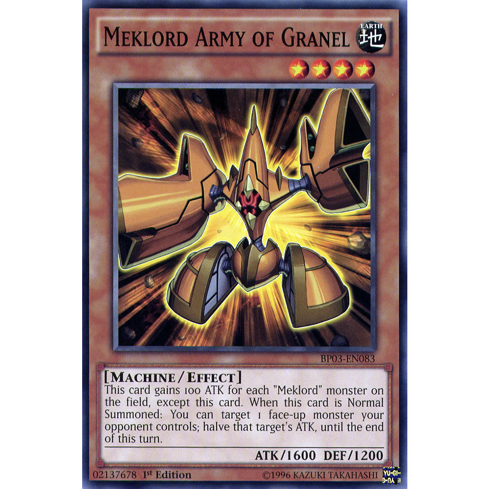 Meklord Army of Granel BP03-EN083 Yu-Gi-Oh! Card from the Battle Pack 3: Monster League Set