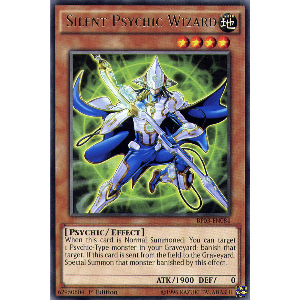 Silent Psychic Wizard BP03-EN084 Yu-Gi-Oh! Card from the Battle Pack 3: Monster League Set