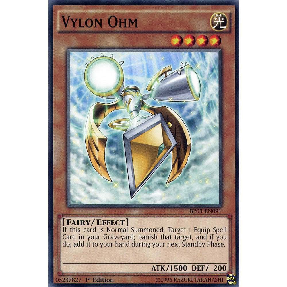 Vylon Ohm BP03-EN091 Yu-Gi-Oh! Card from the Battle Pack 3: Monster League Set