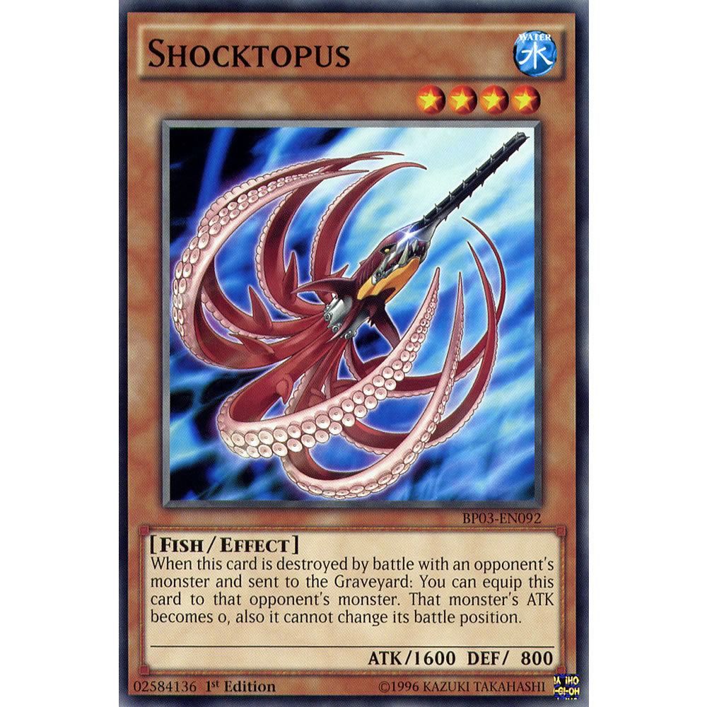 Shocktopus BP03-EN092 Yu-Gi-Oh! Card from the Battle Pack 3: Monster League Set