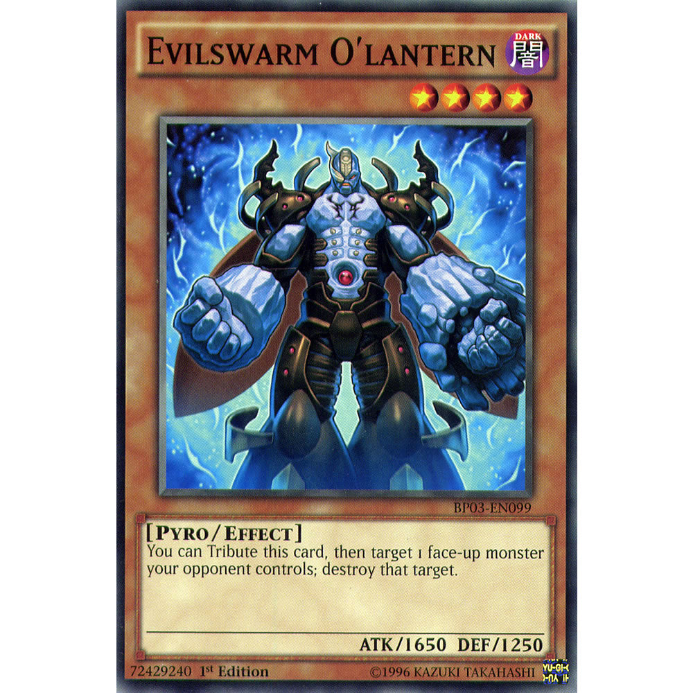 Evilswarm O'lantern BP03-EN099 Yu-Gi-Oh! Card from the Battle Pack 3: Monster League Set