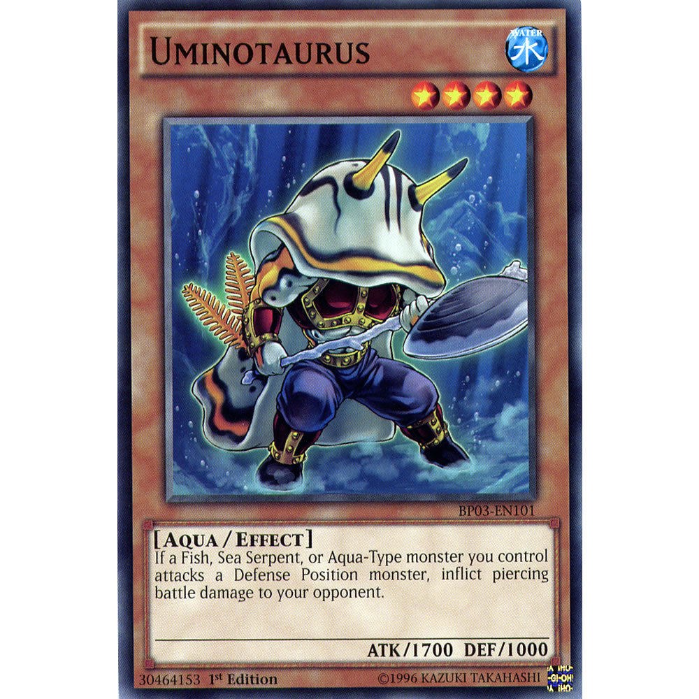 Uminotaurus BP03-EN101 Yu-Gi-Oh! Card from the Battle Pack 3: Monster League Set