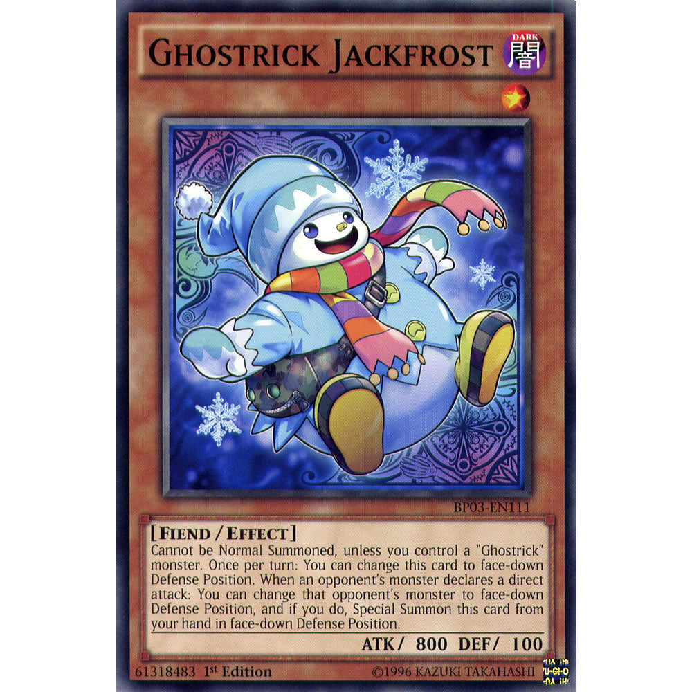 Ghostrick Jackfrost BP03-EN111 Yu-Gi-Oh! Card from the Battle Pack 3: Monster League Set