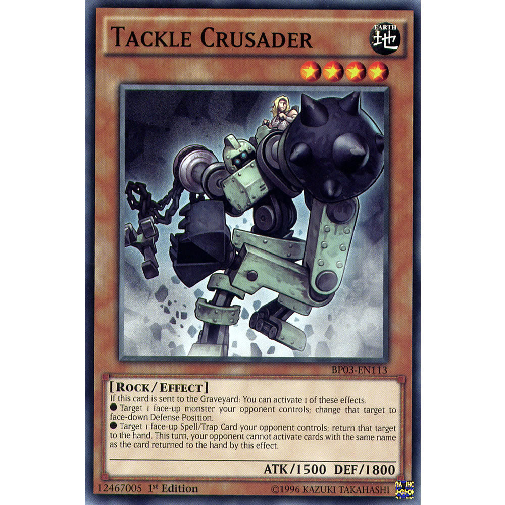 Tackle Crusader BP03-EN113 Yu-Gi-Oh! Card from the Battle Pack 3: Monster League Set