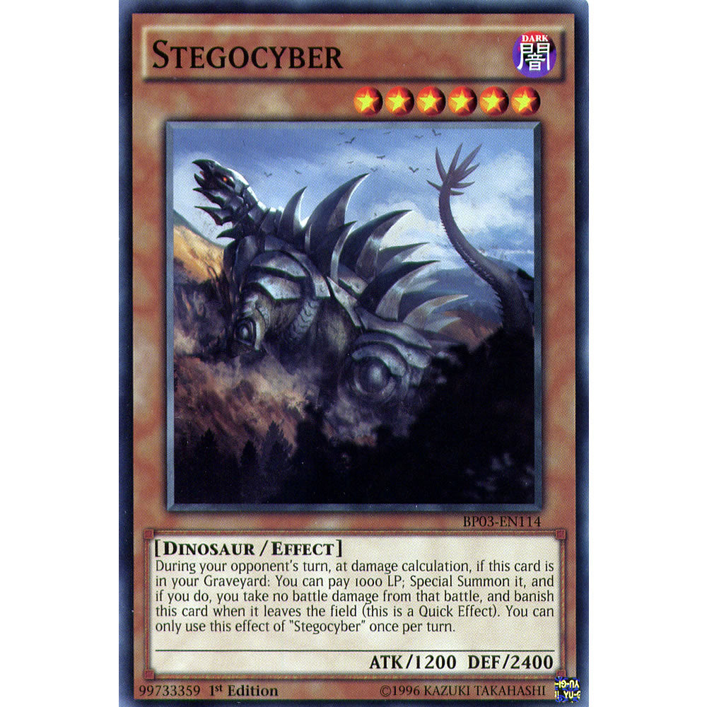 Stegocyber BP03-EN114 Yu-Gi-Oh! Card from the Battle Pack 3: Monster League Set