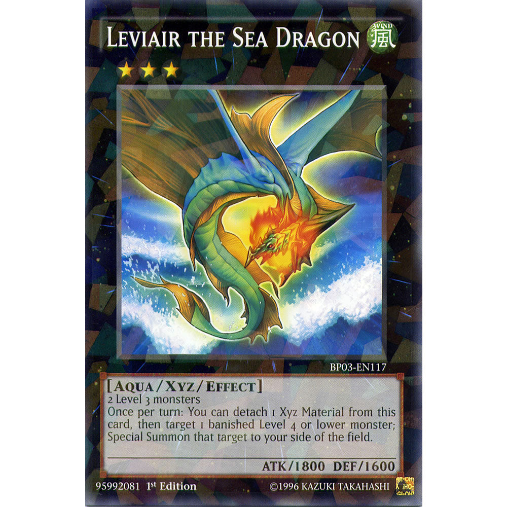 Leviair the Sea Dragon BP03-EN117 Yu-Gi-Oh! Card from the Battle Pack 3: Monster League Set