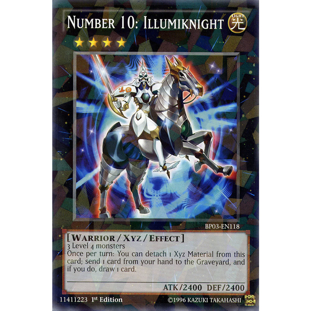 Number 10 : Illumiknight BP03-EN118 Yu-Gi-Oh! Card from the Battle Pack 3: Monster League Set