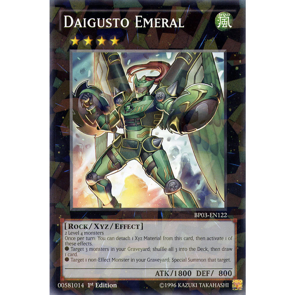 Daigusto Emeral BP03-EN122 Yu-Gi-Oh! Card from the Battle Pack 3: Monster League Set