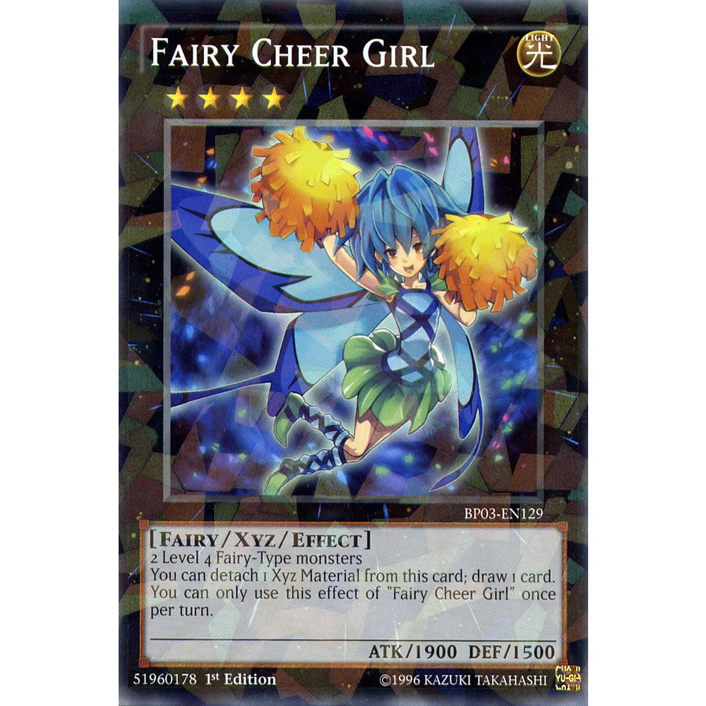 Fairy Cheer Girl BP03-EN129 Yu-Gi-Oh! Card from the Battle Pack 3: Monster League Set