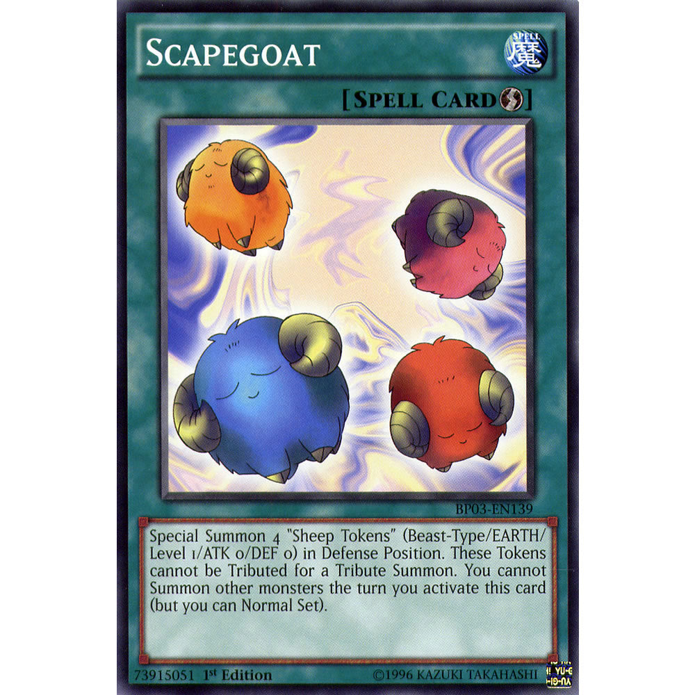 Scapegoat BP03-EN139 Yu-Gi-Oh! Card from the Battle Pack 3: Monster League Set