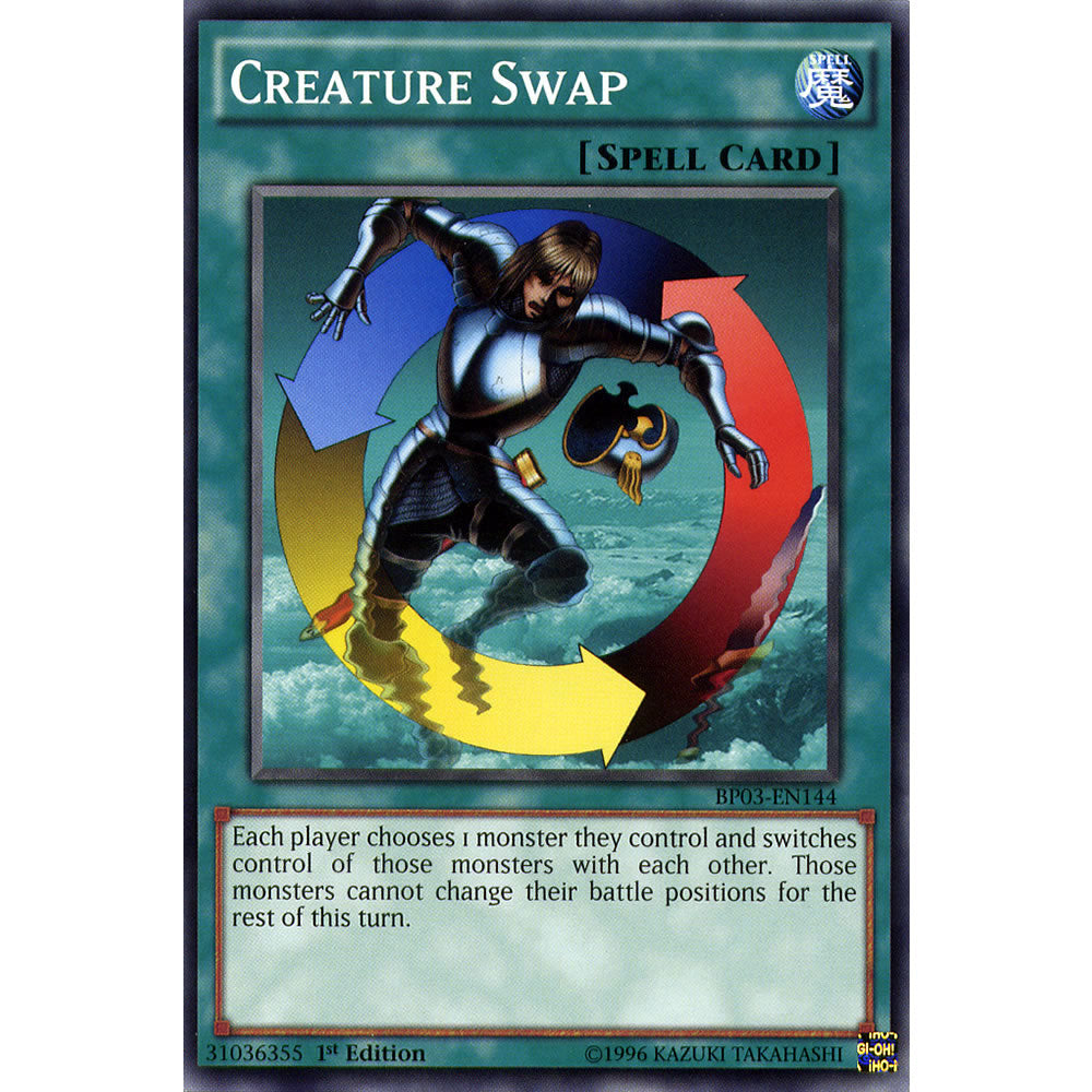 Creature Swap BP03-EN144 Yu-Gi-Oh! Card from the Battle Pack 3: Monster League Set