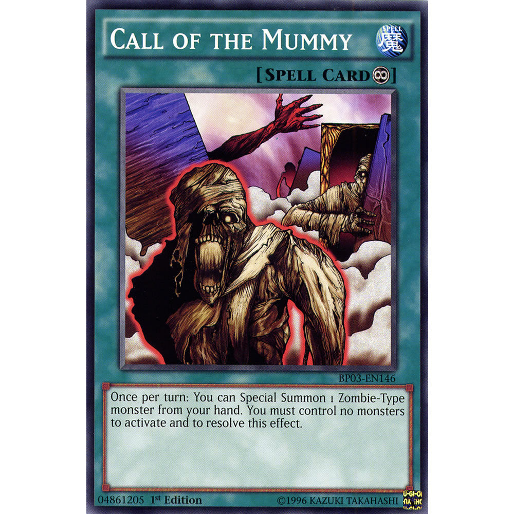 Call of the Mummy BP03-EN146 Yu-Gi-Oh! Card from the Battle Pack 3: Monster League Set