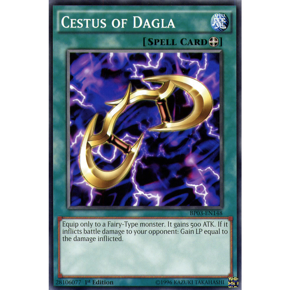 Cestus of Dagla BP03-EN148 Yu-Gi-Oh! Card from the Battle Pack 3: Monster League Set