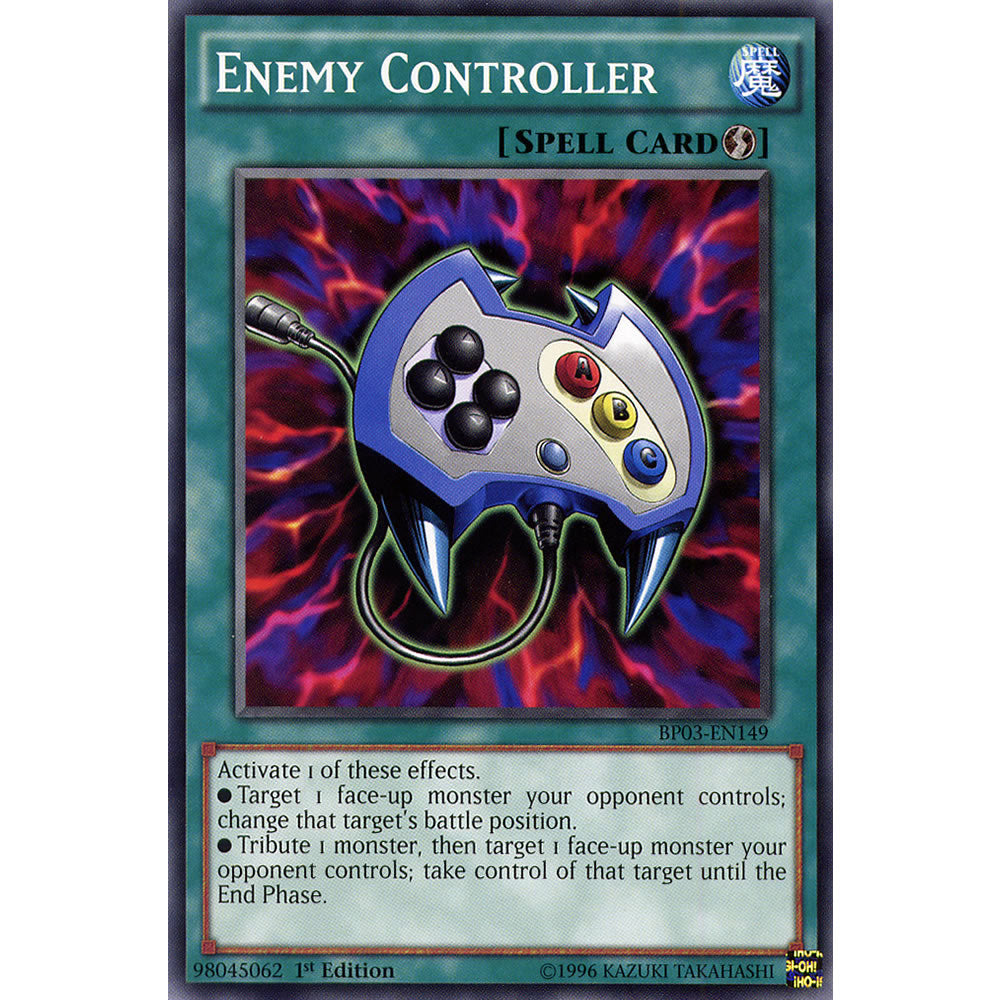 Enemy Controller BP03-EN149 Yu-Gi-Oh! Card from the Battle Pack 3: Monster League Set