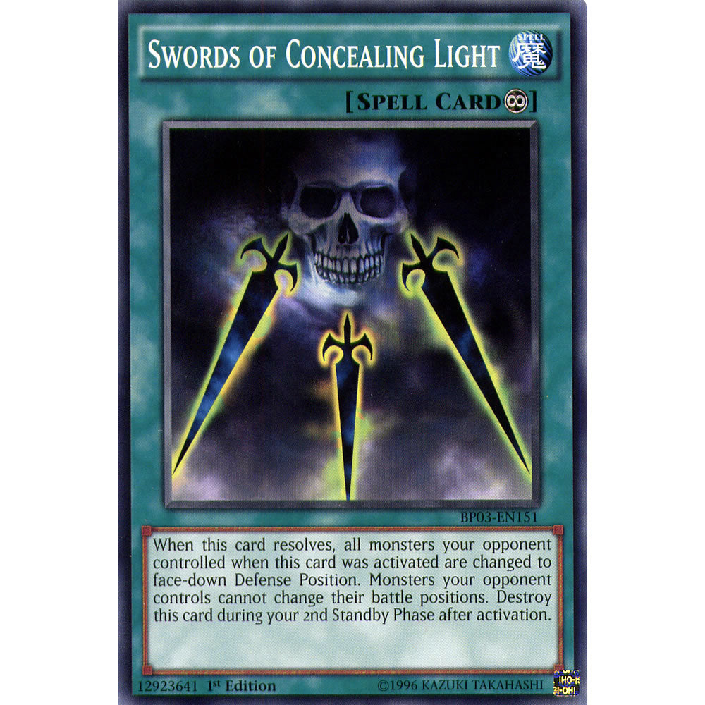 Swords of Concealing Light BP03-EN151 Yu-Gi-Oh! Card from the Battle Pack 3: Monster League Set
