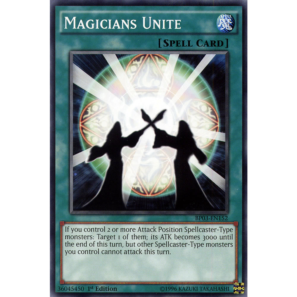 Magicians Unite BP03-EN152 Yu-Gi-Oh! Card from the Battle Pack 3: Monster League Set