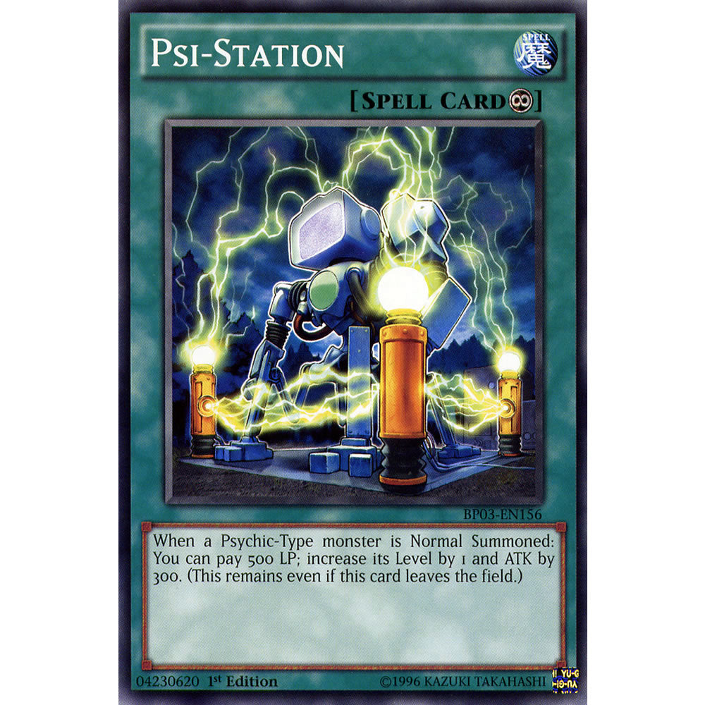 Psi-Station BP03-EN156 Yu-Gi-Oh! Card from the Battle Pack 3: Monster League Set