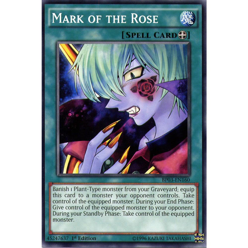 Mark of the Rose BP03-EN160 Yu-Gi-Oh! Card from the Battle Pack 3: Monster League Set