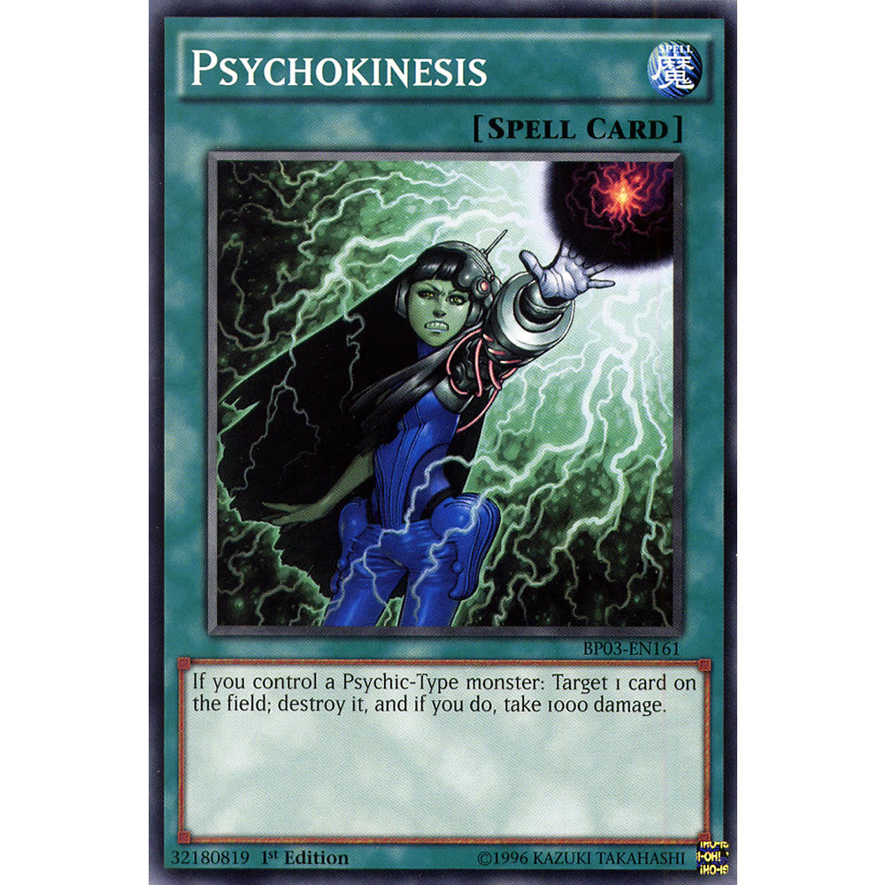 Psychokinesis BP03-EN161 Yu-Gi-Oh! Card from the Battle Pack 3: Monster League Set