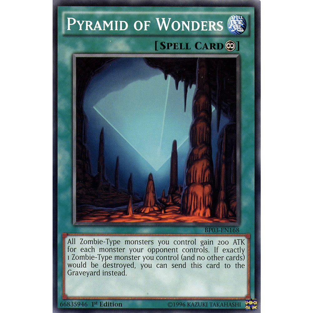 Pyramid of Wonders BP03-EN168 Yu-Gi-Oh! Card from the Battle Pack 3: Monster League Set