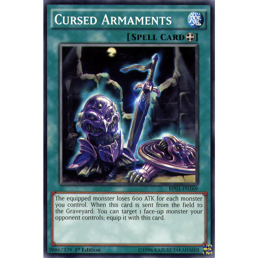 Cursed Armaments BP03-EN169 Yu-Gi-Oh! Card from the Battle Pack 3: Monster League Set