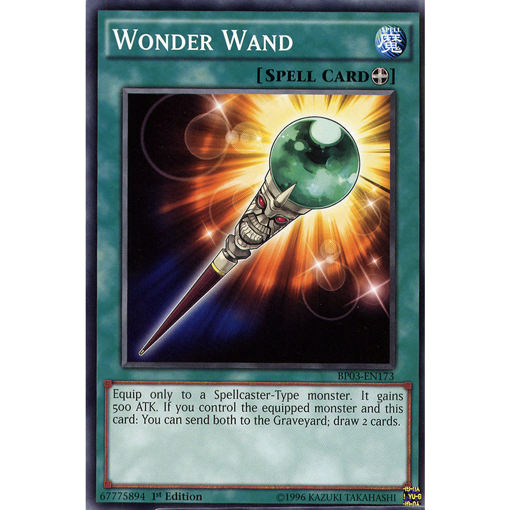 Wonder Wand BP03-EN173 Yu-Gi-Oh! Card from the Battle Pack 3: Monster League Set