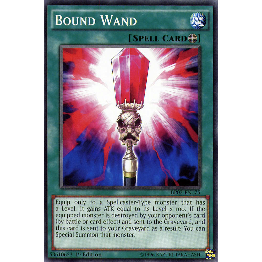 Bound Wand BP03-EN175 Yu-Gi-Oh! Card from the Battle Pack 3: Monster League Set