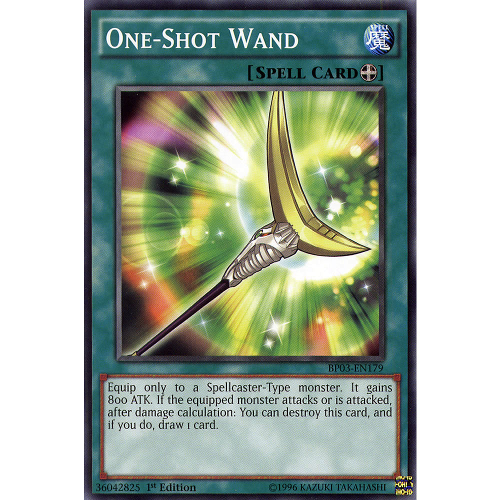 One-Shot Wand BP03-EN179 Yu-Gi-Oh! Card from the Battle Pack 3: Monster League Set