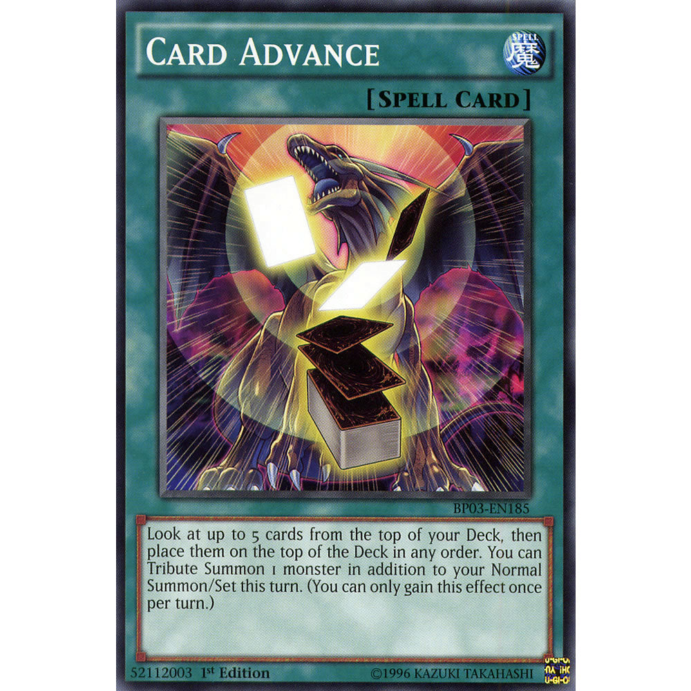 Card Advance BP03-EN185 Yu-Gi-Oh! Card from the Battle Pack 3: Monster League Set