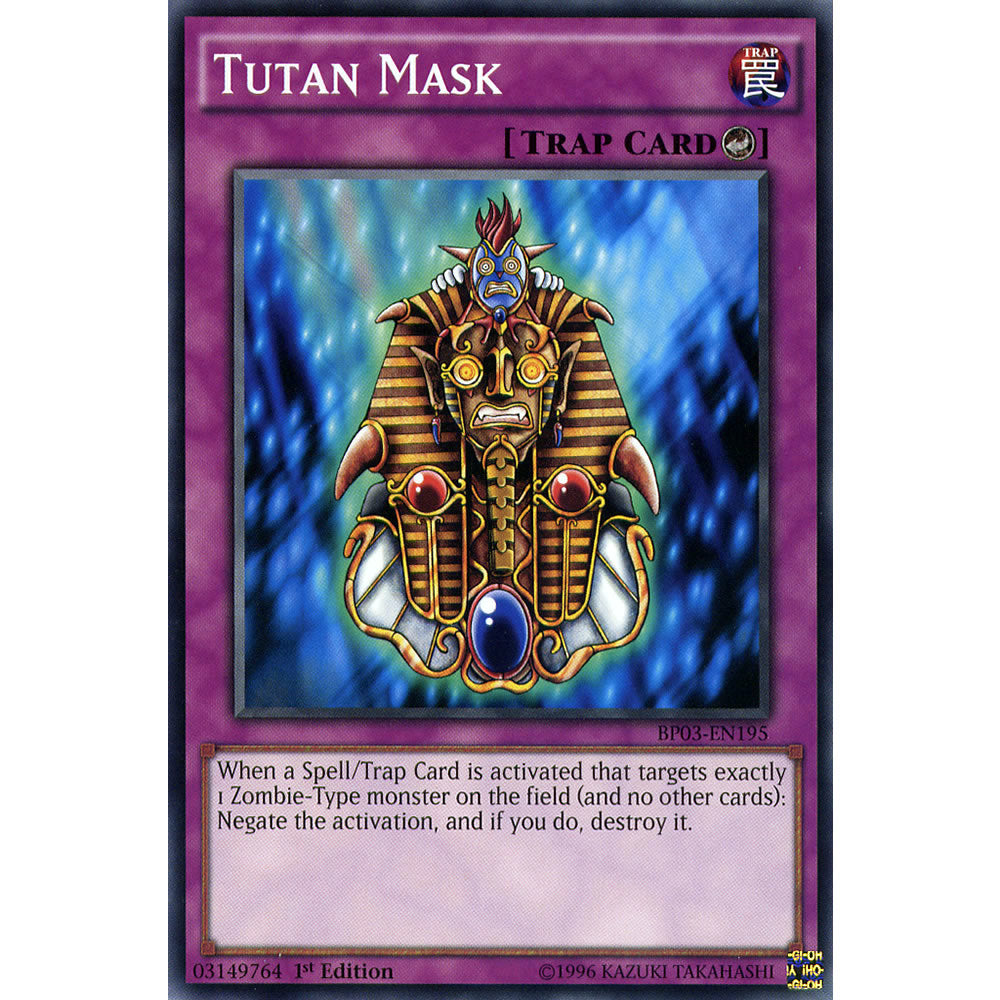 Tutan Mask BP03-EN195 Yu-Gi-Oh! Card from the Battle Pack 3: Monster League Set