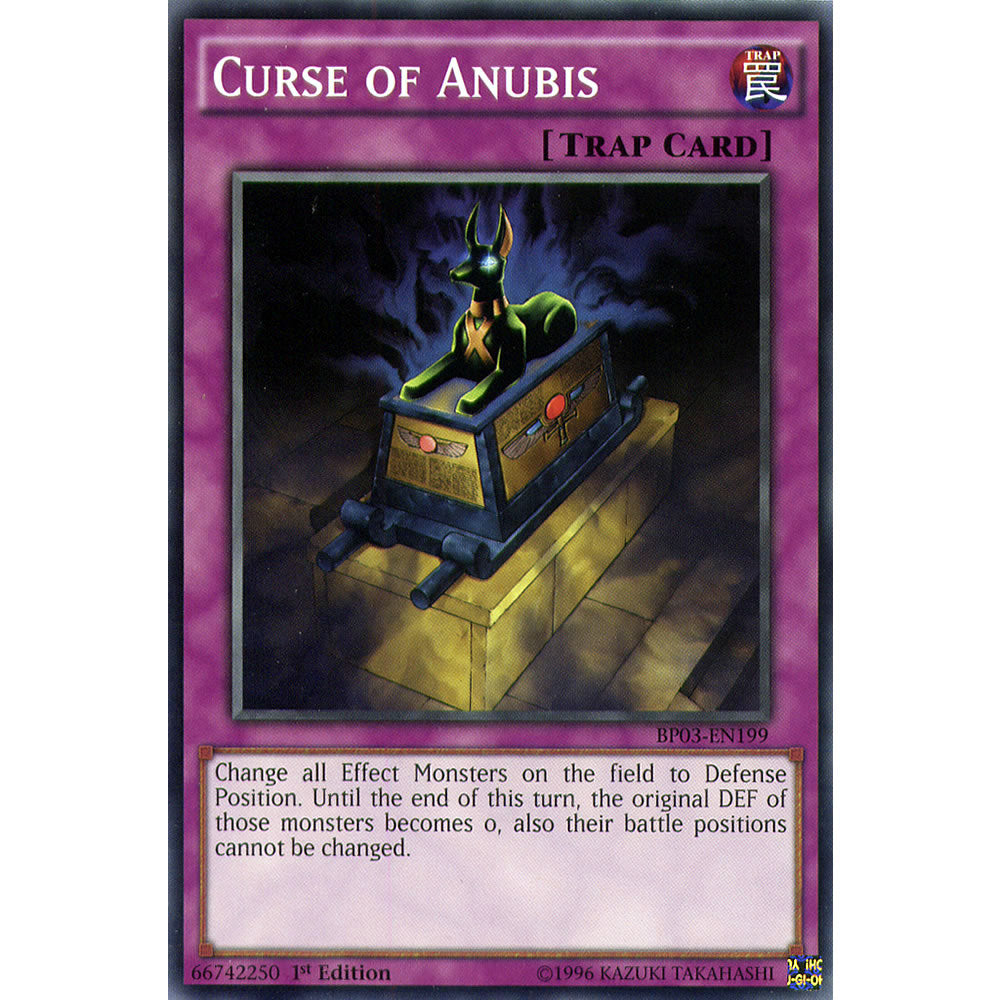 Curse of Anubis BP03-EN199 Yu-Gi-Oh! Card from the Battle Pack 3: Monster League Set
