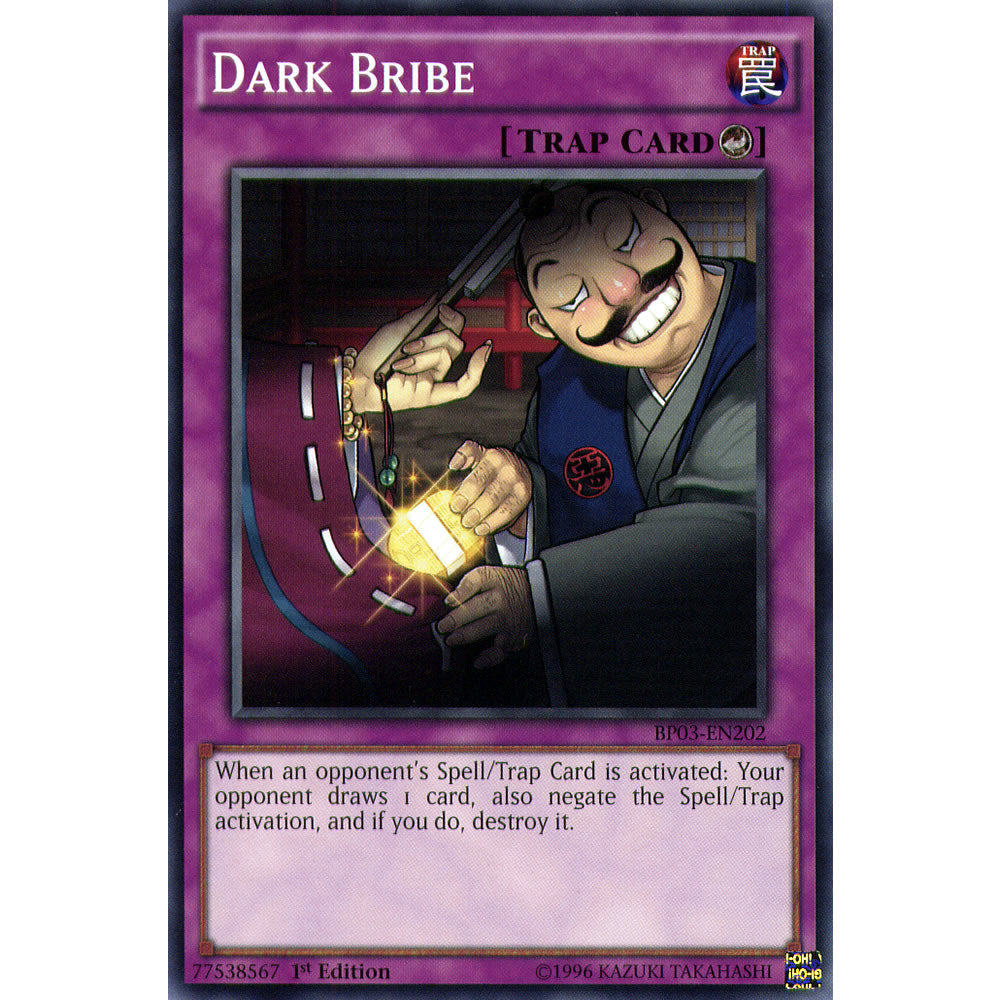 Dark Bribe BP03-EN202 Yu-Gi-Oh! Card from the Battle Pack 3: Monster League Set