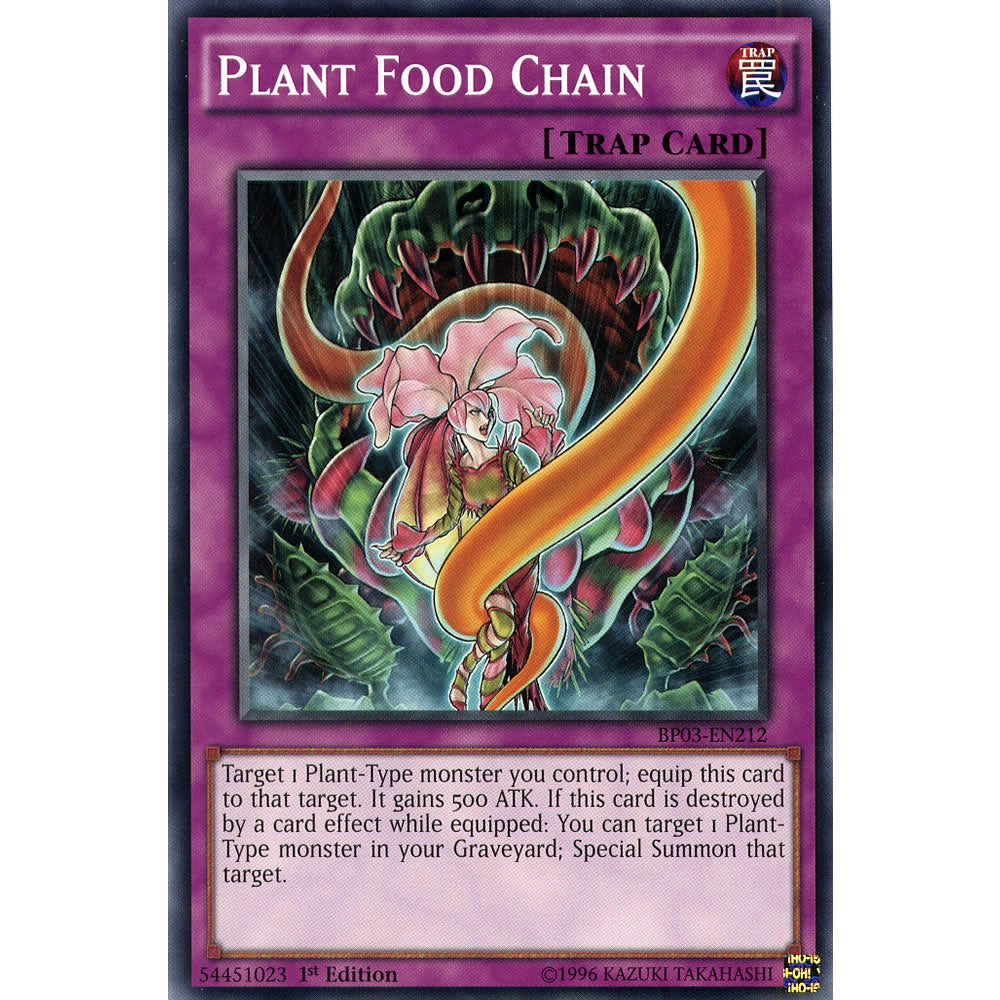 Plant Food Chain BP03-EN212 Yu-Gi-Oh! Card from the Battle Pack 3: Monster League Set